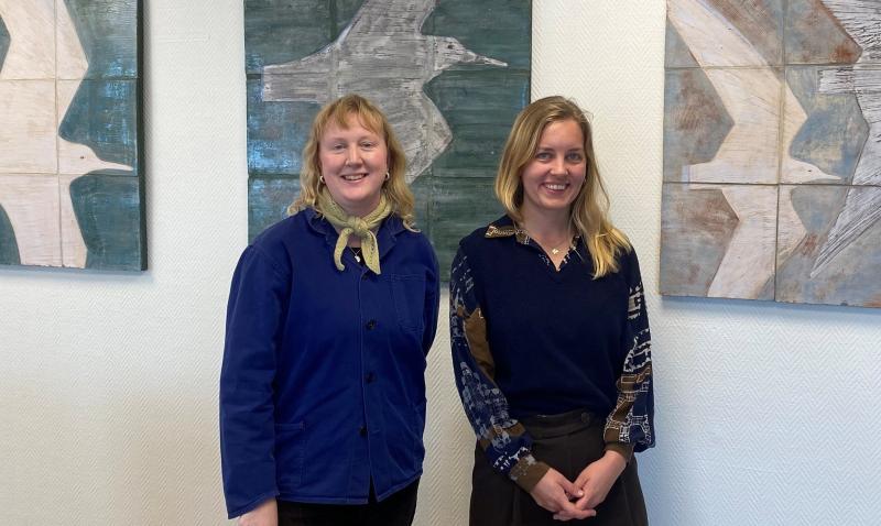 Vilde Haugrønning og Ingrid Haugrud, stipendiater ved OsloMet