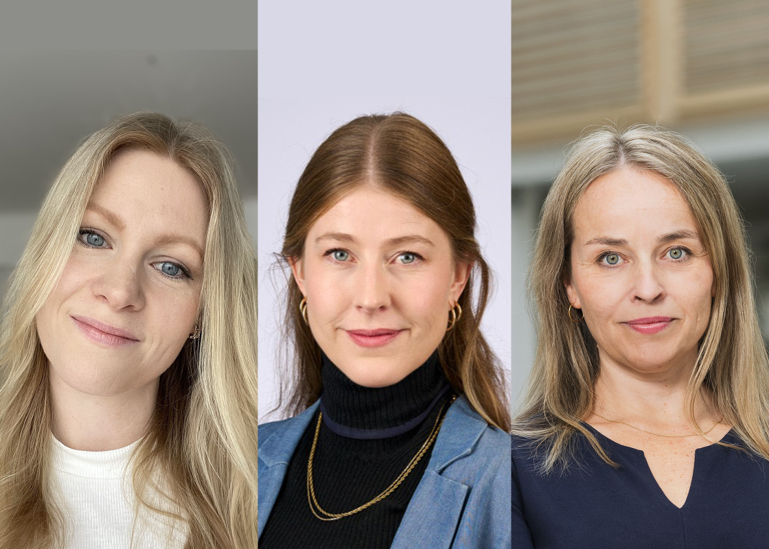 Ragnhild Thorstensen (t.v.), Rikke Tokle og Kristin Engh Førde 