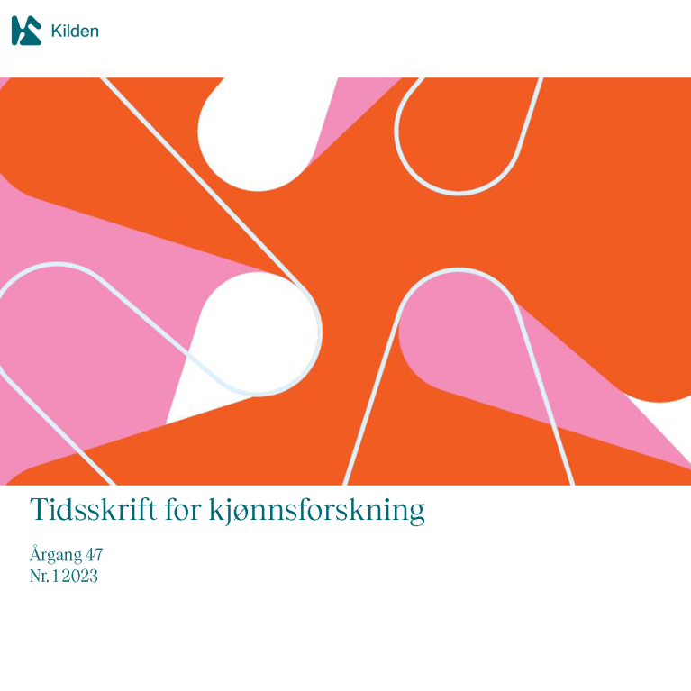 Bilde av forsiden til Tidsskrift for kjønnsforskning 1-23