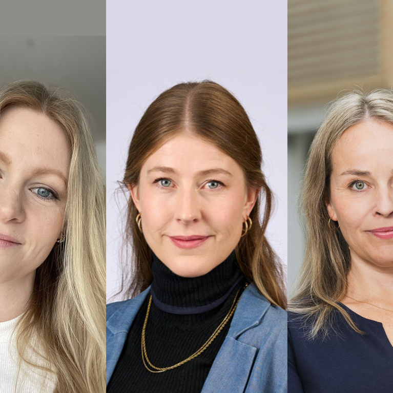 Ragnhild Thorstensen (t.v.), Rikke Tokle og Kristin Engh Førde 