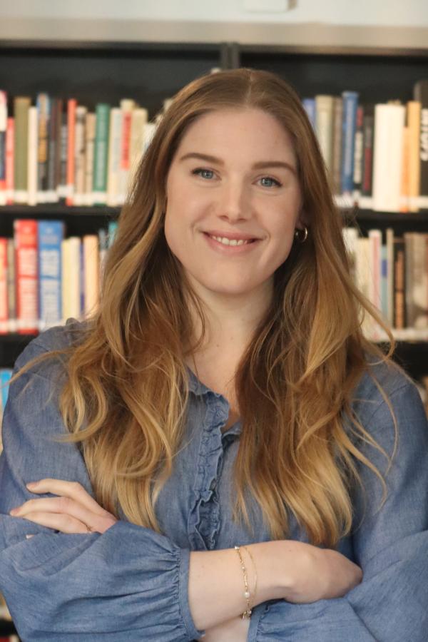 Thea S. Eriksen, historiker og formidler av krigsseilerhistorie ved Norsk senter for krigsseilerhistorie